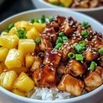 Teriyaki Chicken and Pineapple Bowls: A Flavorful Delight!