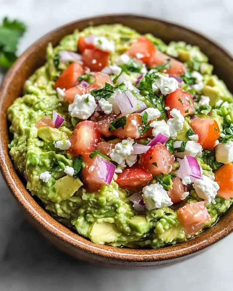 The Best Avocado Feta Dip