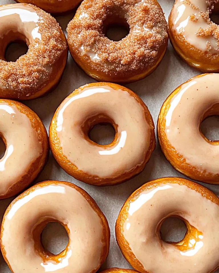 Vegan Pumpkin Donuts
