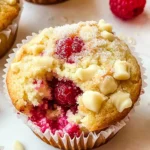White Chocolate Raspberry Muffins