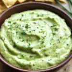 5-Minute Avocado Ranch Dip with Greek Yogurt