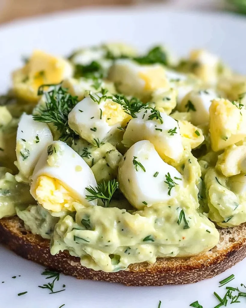 Avocado Egg Salad Recipe