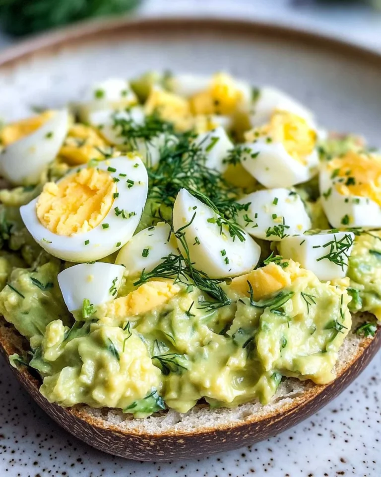 Avocado Egg Salad Recipe