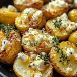 Baked Feta Potatoes with Lemon