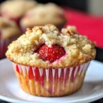 Bakery Style Strawberry Muffins