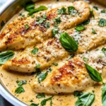 Basil Cream Chicken: A Deliciously Easy Recipe for Dinner