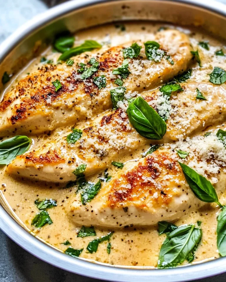 Basil Cream Chicken: A Deliciously Easy Recipe for Dinner