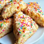 Birthday Cake Scones