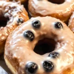 Blueberry Cake Donuts