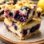 Blueberry Lemon Pie Bars