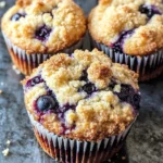Blueberry Muffin Recipe (The Best)