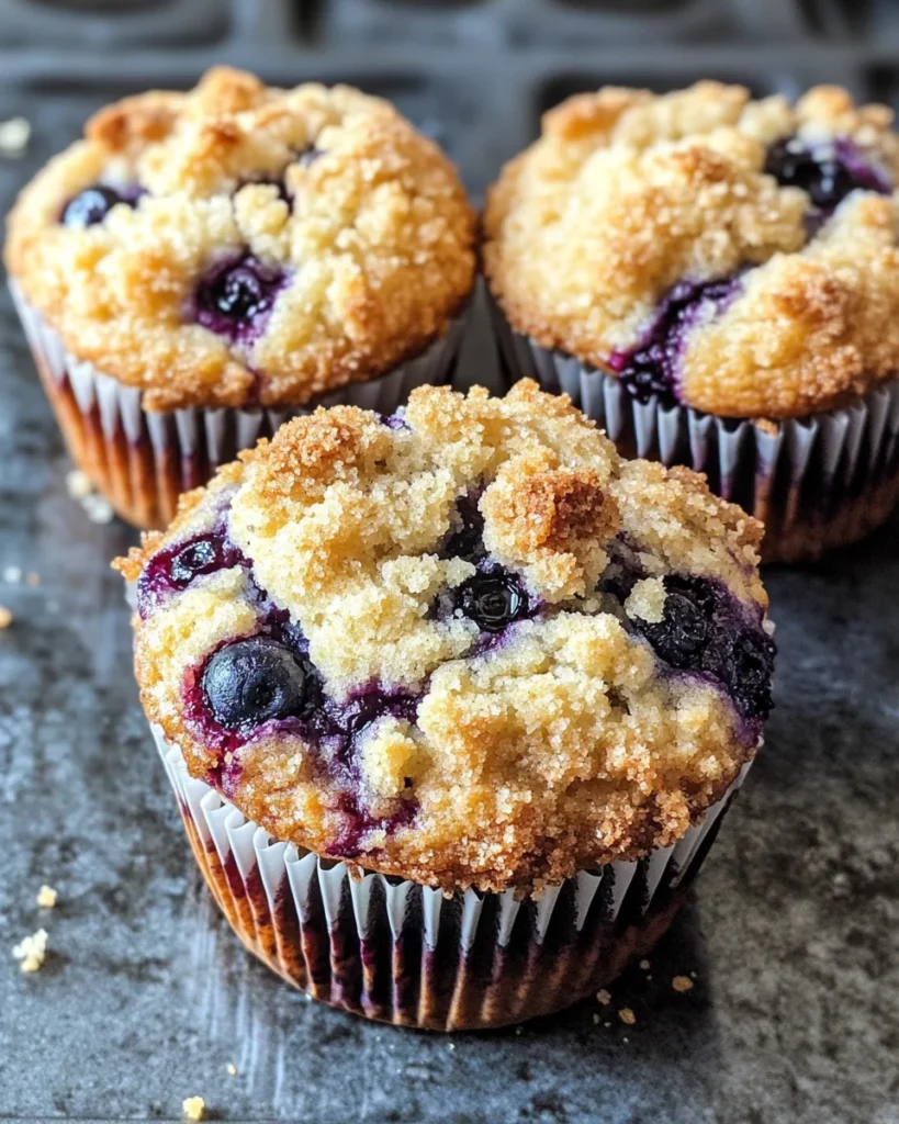 Blueberry Muffin Recipe (The Best)
