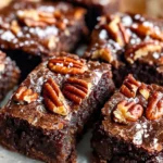Bourbon Pecan Pie Brownies