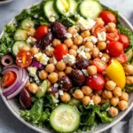 Chickpea Greek Salad