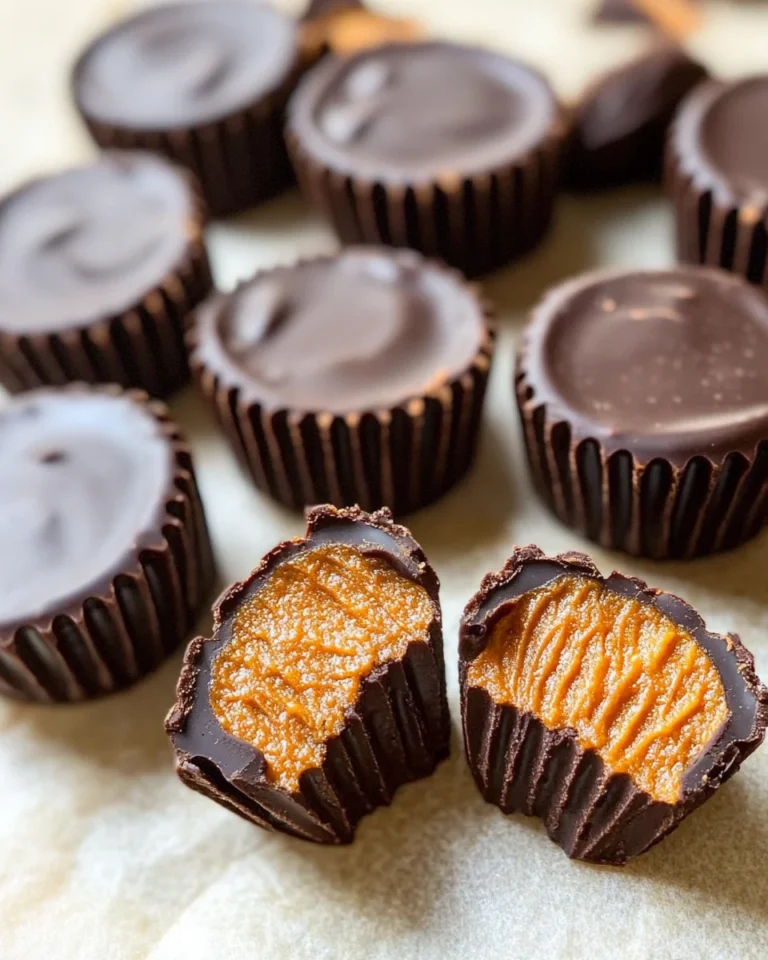 Chocolate Pumpkin Butter Cups