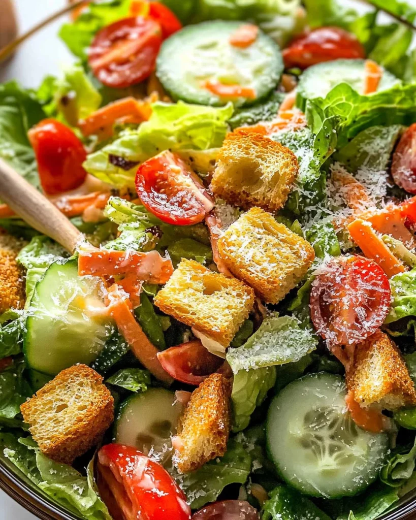 Classic House Salad - Quick and Easy