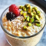 Creamy Pistachio Overnight Oats