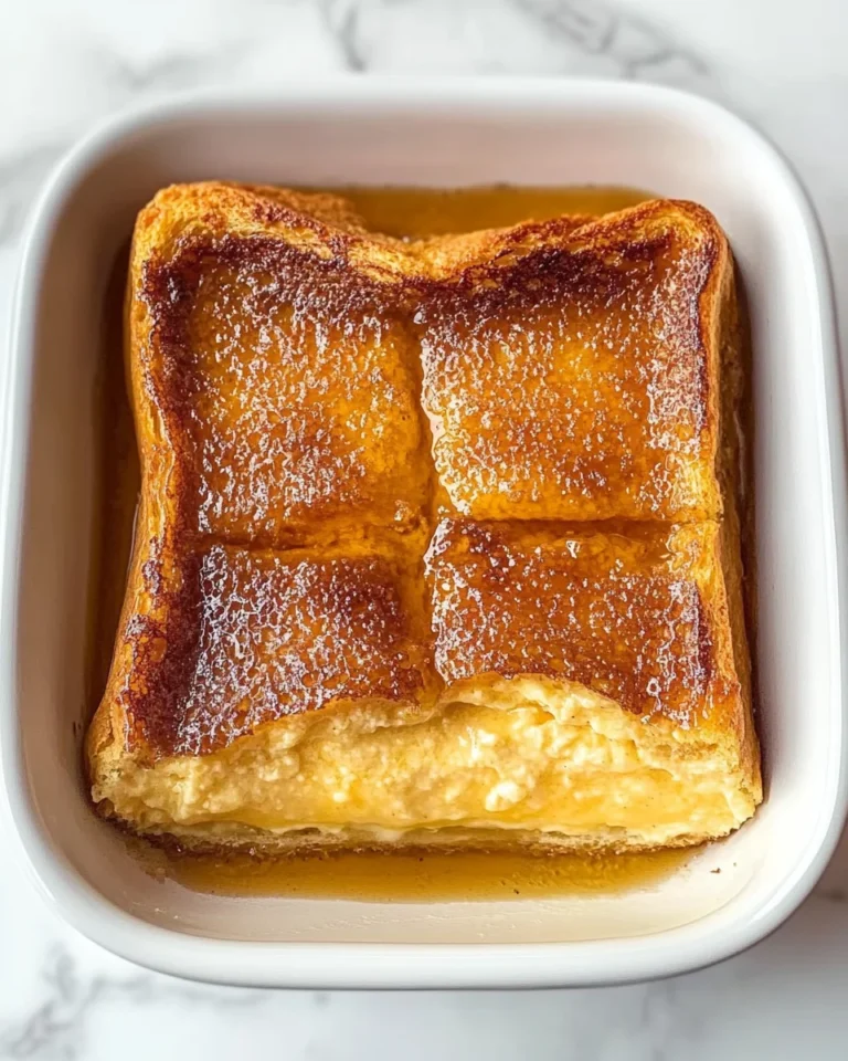 Decadent Crème Brûlée French Toast Casserole: A Sweet and Savory Brunch Delight