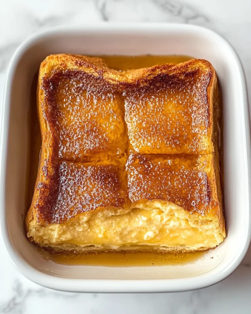 Decadent Crème Brûlée French Toast Casserole: A Sweet and Savory Brunch Delight