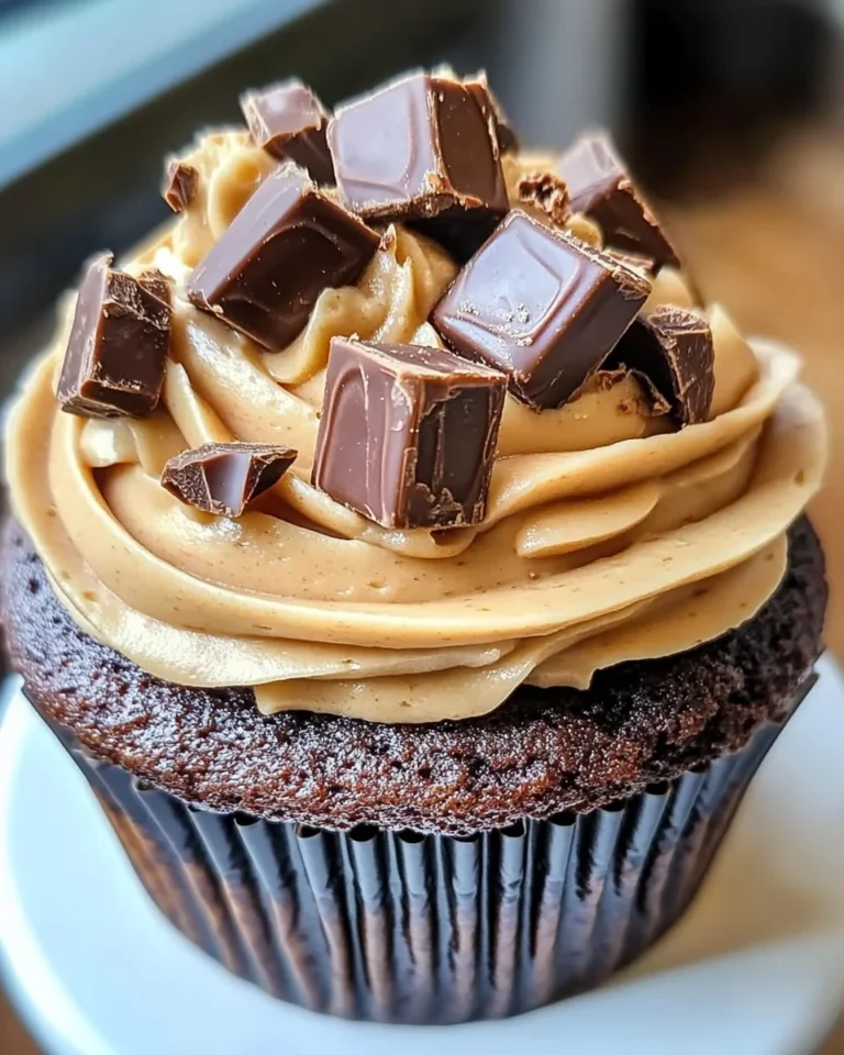 Delectable Reese’s Peanut Butter Cupcakes