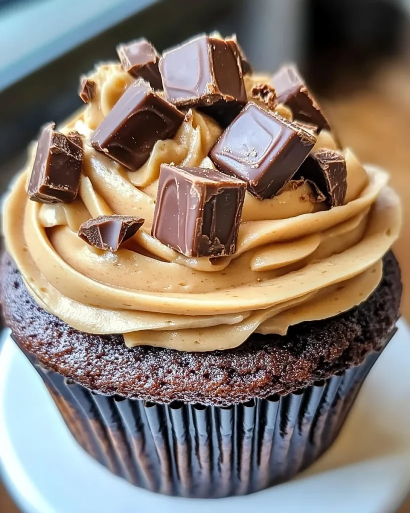 Delectable Reese’s Peanut Butter Cupcakes