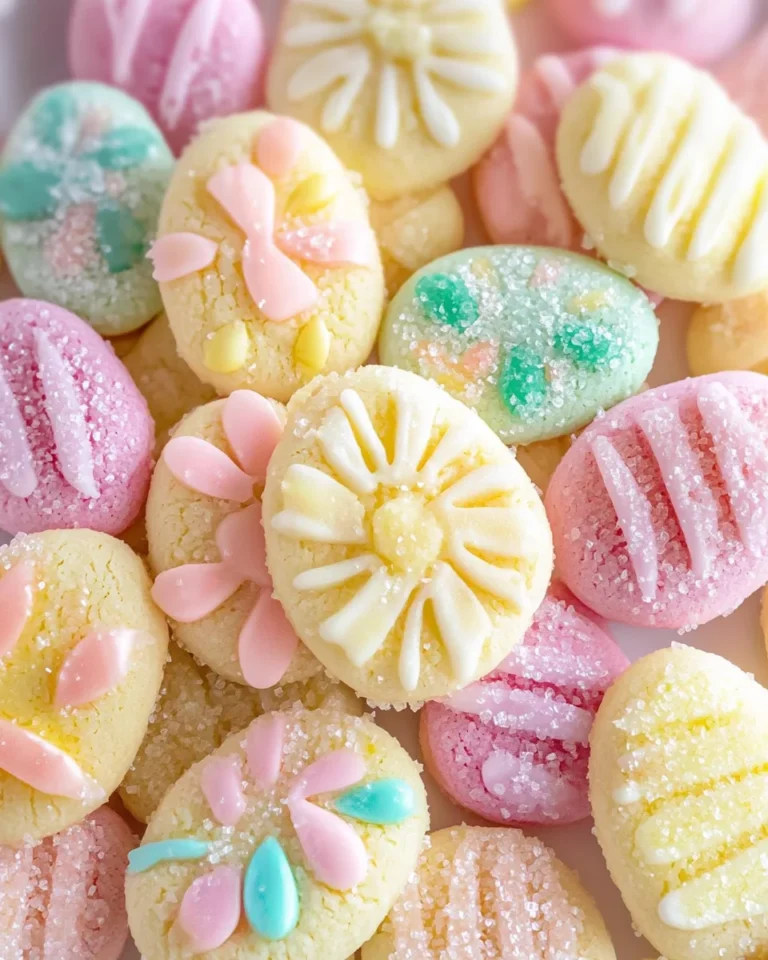 Easter Shortbread Cookies