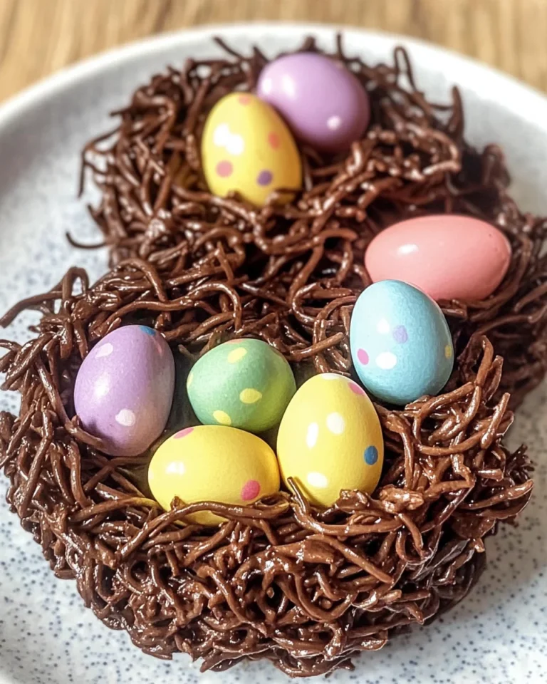 Easy Birds Nests Cookies Recipe