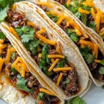 Garlic Butter Honey BBQ Tacos