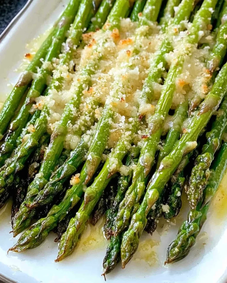 Garlic and Parmesan Roasted Asparagus