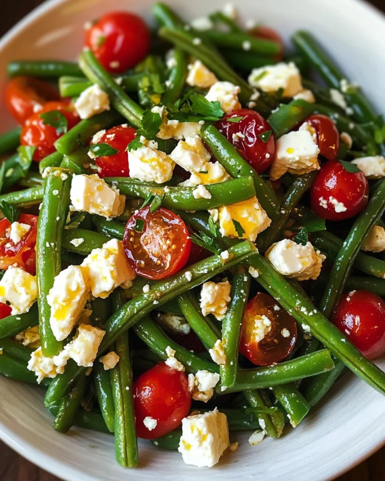 Green Bean and Feta Salad