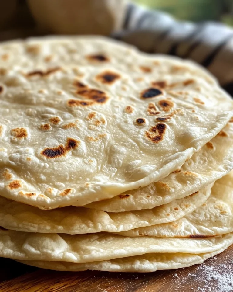 Homemade Flour Tortillas