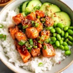 Honey Sriracha Salmon Bowls: A Sweet and Spicy Delight