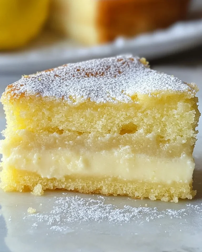 Lemon Custard Cake