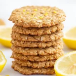 Lemon Oatmeal No-Bake Cookies