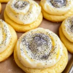Lemon Poppy Seed Cheesecake Cookies