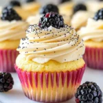 Lemon Poppy Seed Cupcakes