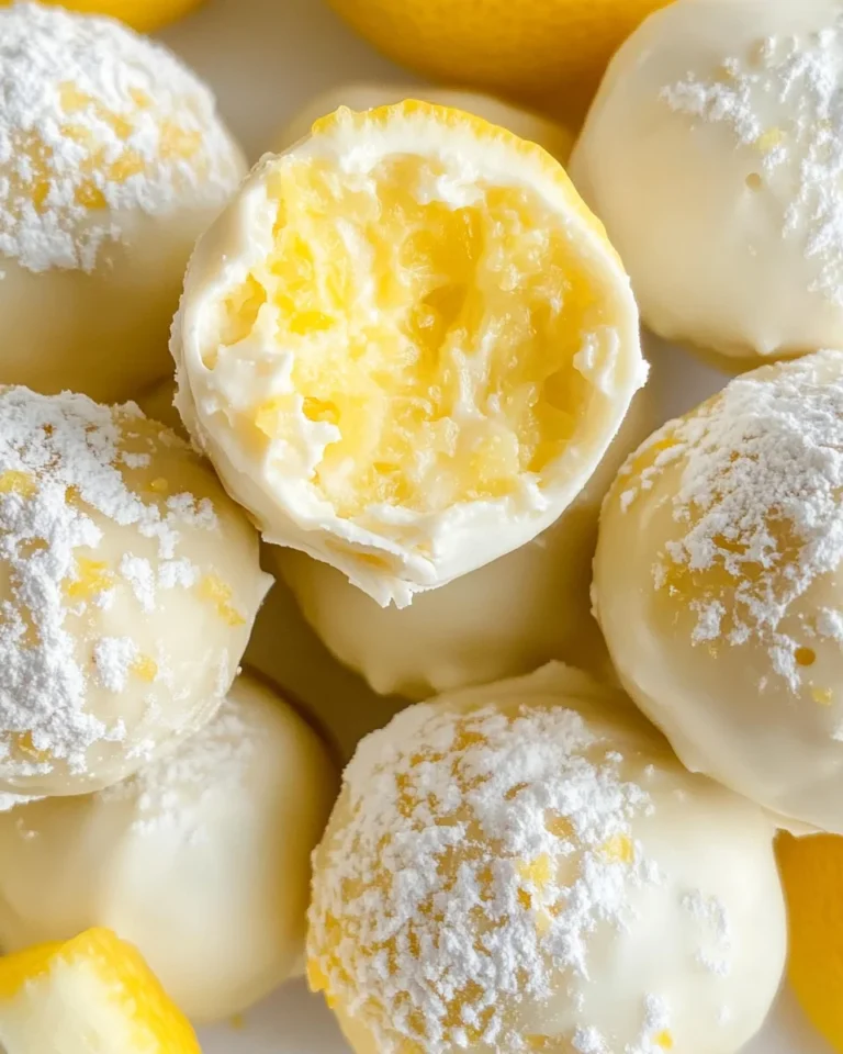 Lemon Truffles