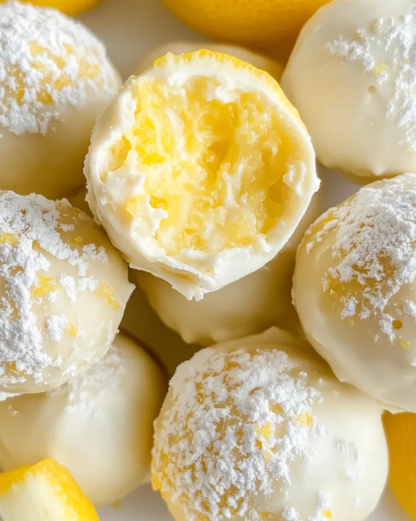 Lemon Truffles