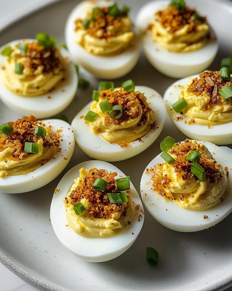 Nashville Hot Deviled Eggs