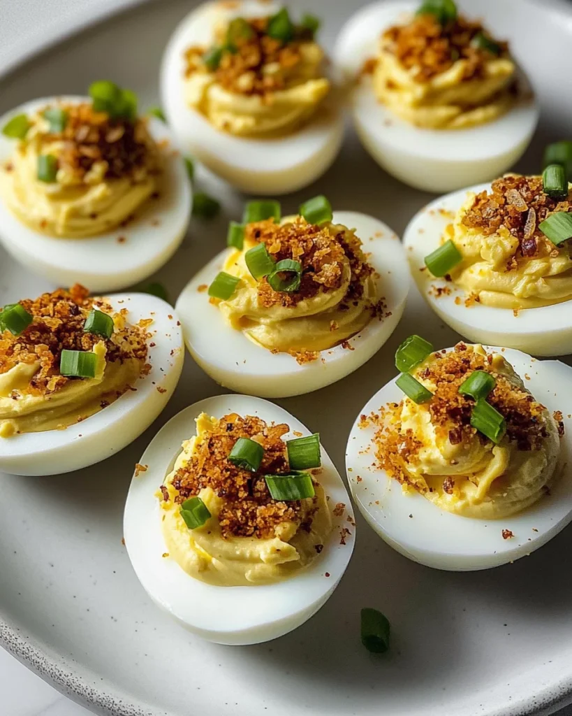 Nashville Hot Deviled Eggs