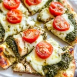 Pesto Chicken Flatbread: A Delicious and Easy Recipe for Dinner