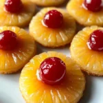 Pineapple Upside Down Sugar Cookies