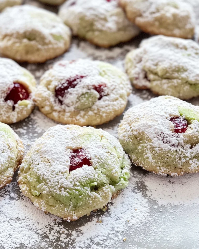 Pistachio Cherry Meltaways