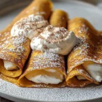 Pumpkin Crepes Cinnamon Mascarpone