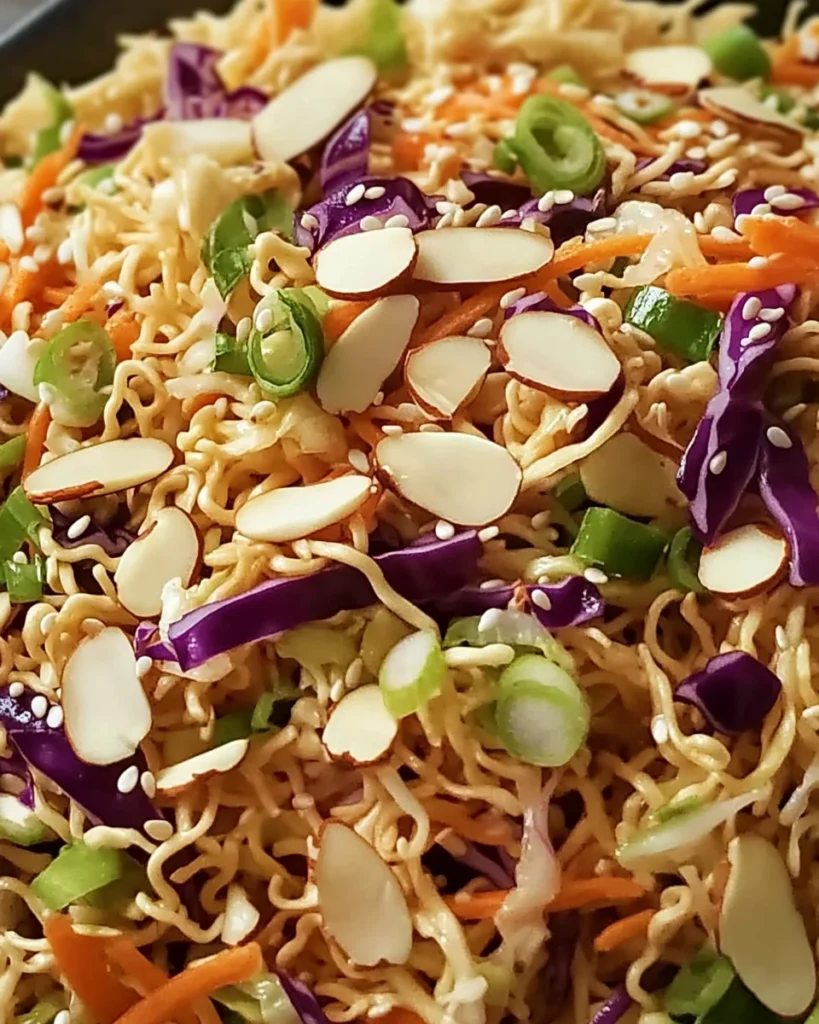 Ramen Noodle Salad with Cabbage (Quick, Crunchy & Delicious)