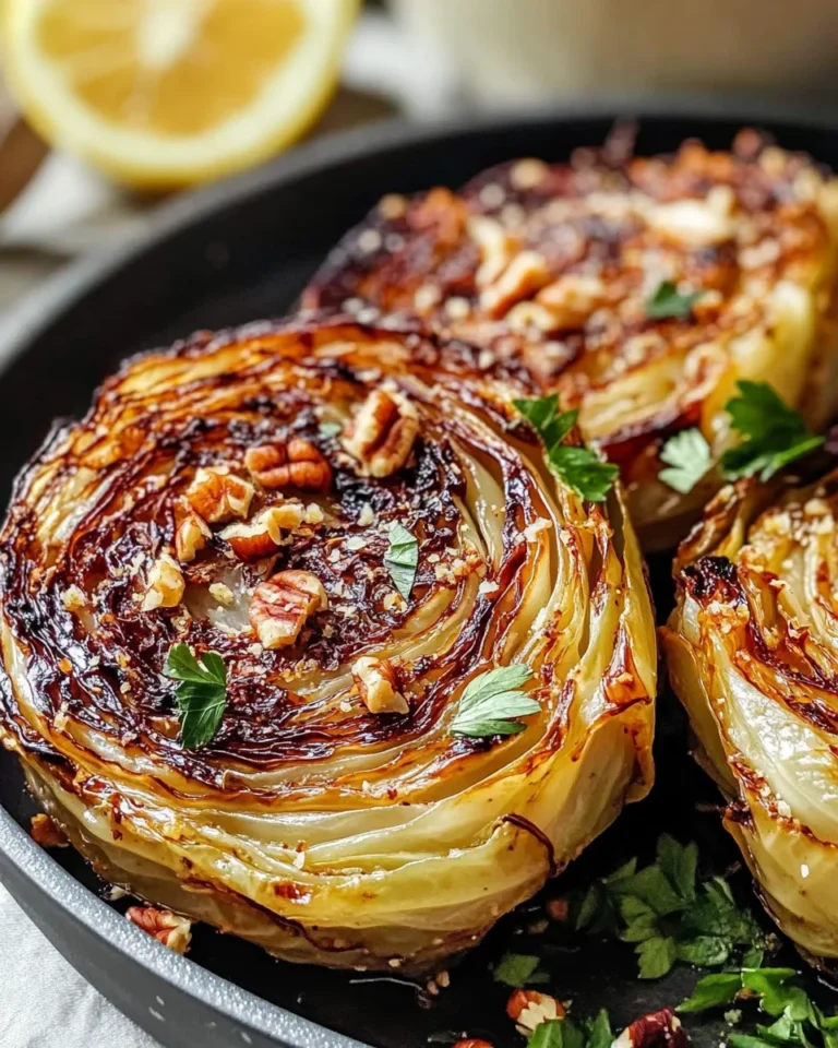 Roasted Cabbage Steaks