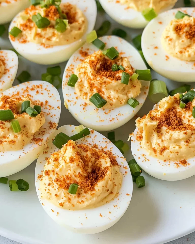 Salsa Deviled Eggs