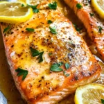 Sheet Pan Lemon Garlic Butter Salmon