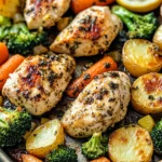 Sheet Pan Lemon Herb Chicken and Vegetables