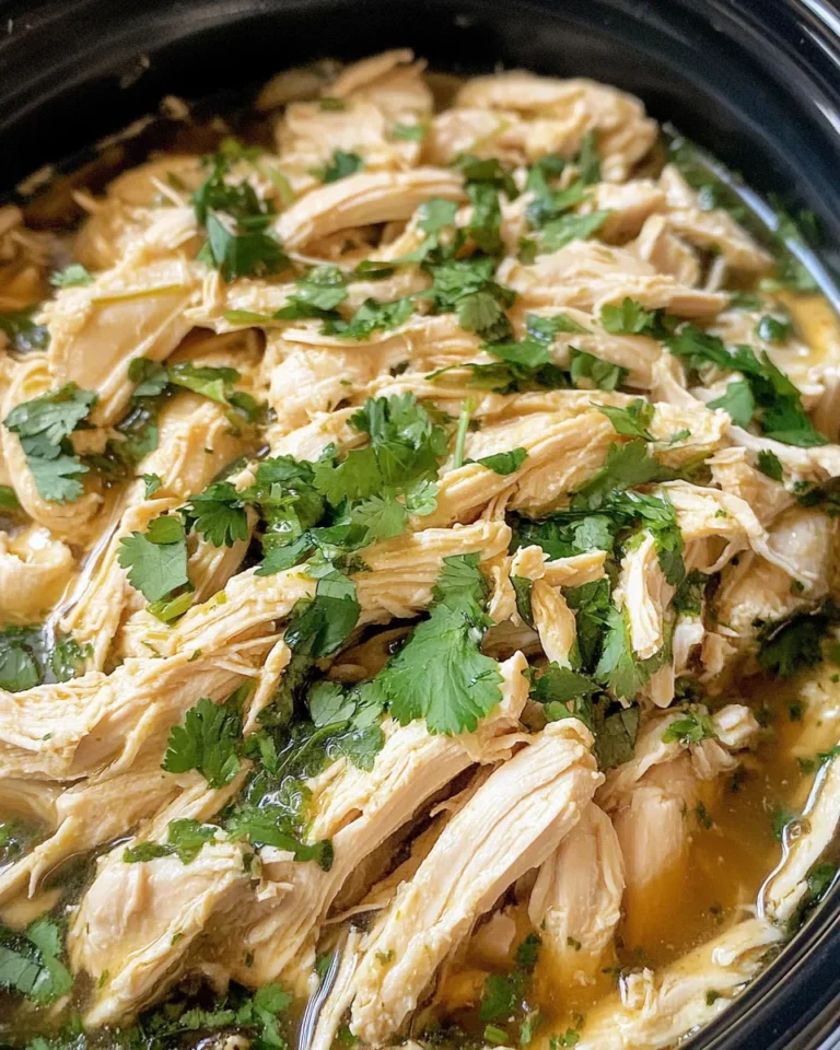 Slow Cooker Cilantro Lime Chicken